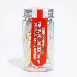 Кондитерская посыпка «Волшебная палочка» пастельный микс, 50 г